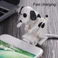 thumbnail image 4 of GoldHub 1PC Funny Dog Charging Cable with Smart Chip Relieve Stress Fast Charging Cable PVC Efficient Quick Charging Line with Type-C/8-Pin/Micro USB for Phones Laptops Tablets, 4 of 10