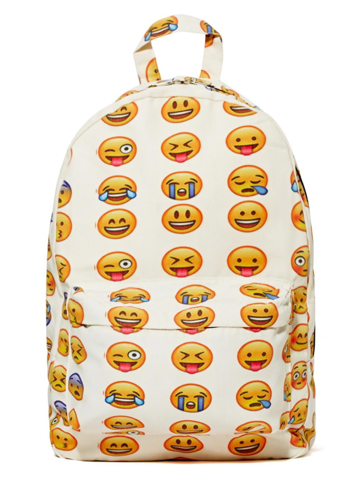 NEW Emojination Keyboard Backpack School Bag Emoji 