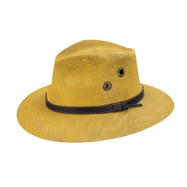 Sombrero Unisex Camel Panal Papel Arroz Indiana L Nueva Imagen