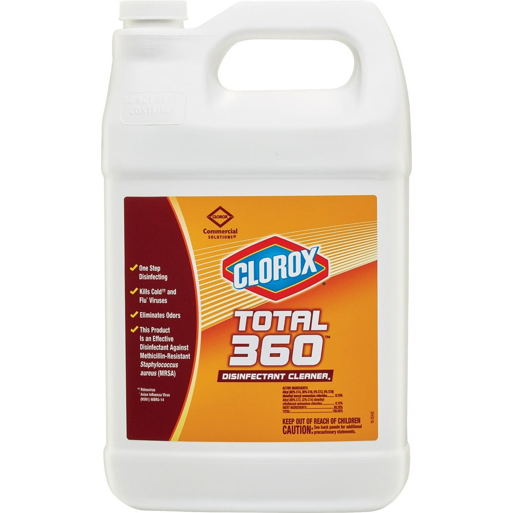 CloroxPro Total 360 Disinfectant Cleaner, Translucent, 1 Each (Quantity ...