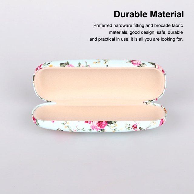 Becaristey Box Country Style Eyewear Accessories Glasses Packaging Design Eyeglass Container for Frame Spectacles Black 1Set