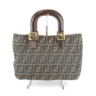 Pre-Owned FENDI Backpack/Daypack Zucca Pattern Canvas x  display picture 3