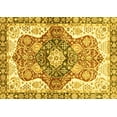 thumbnail image 1 of Ahgly Company Indoor Rectangle Abstract Yellow Modern Area Rugs, 8' x 12', 1 of 4