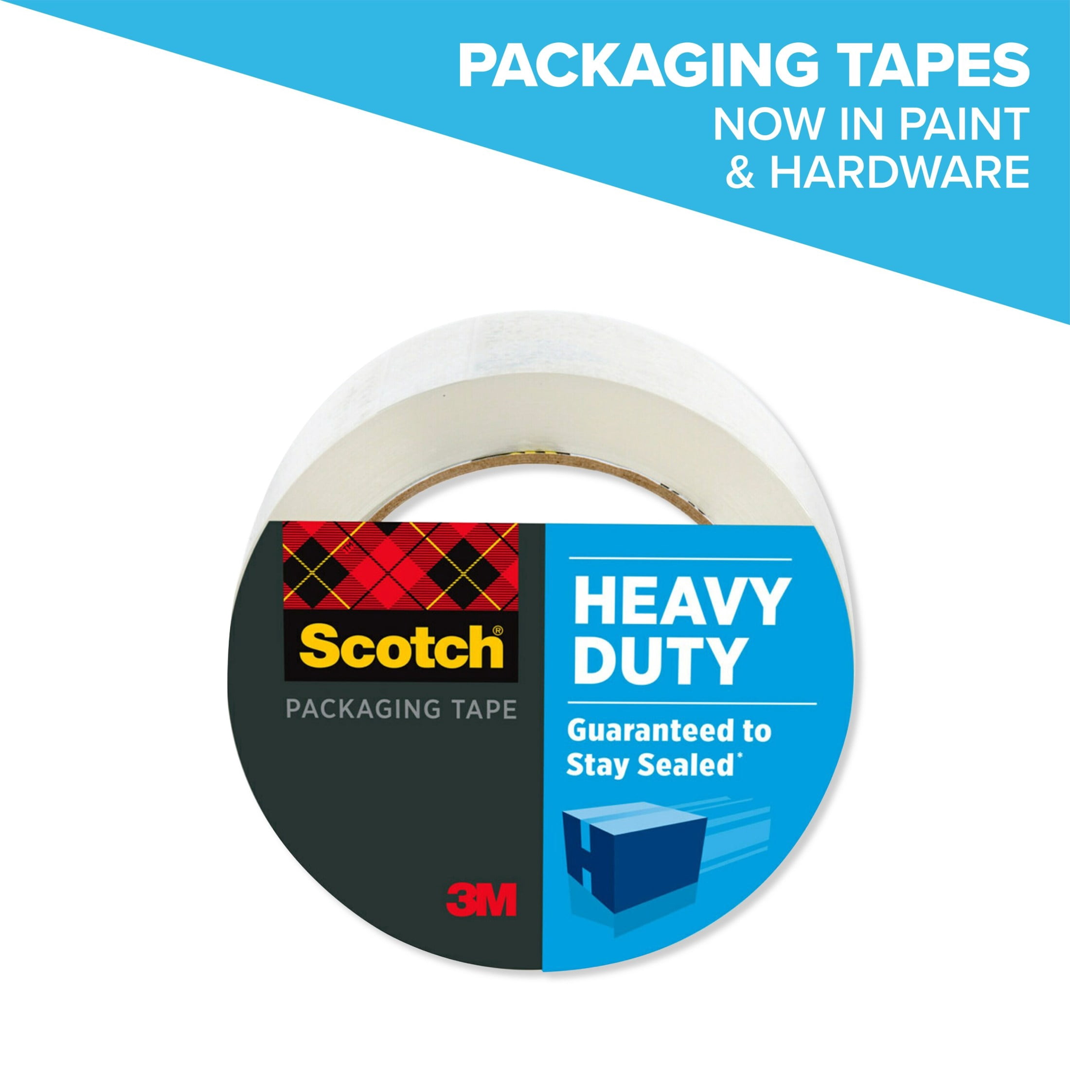 Scotch, Heavy Duty Packaging Tape, 1.88