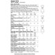 thumbnail image 2 of Patrones de simplicidad Simplicity Patterns  SS9122A, 2 of 5