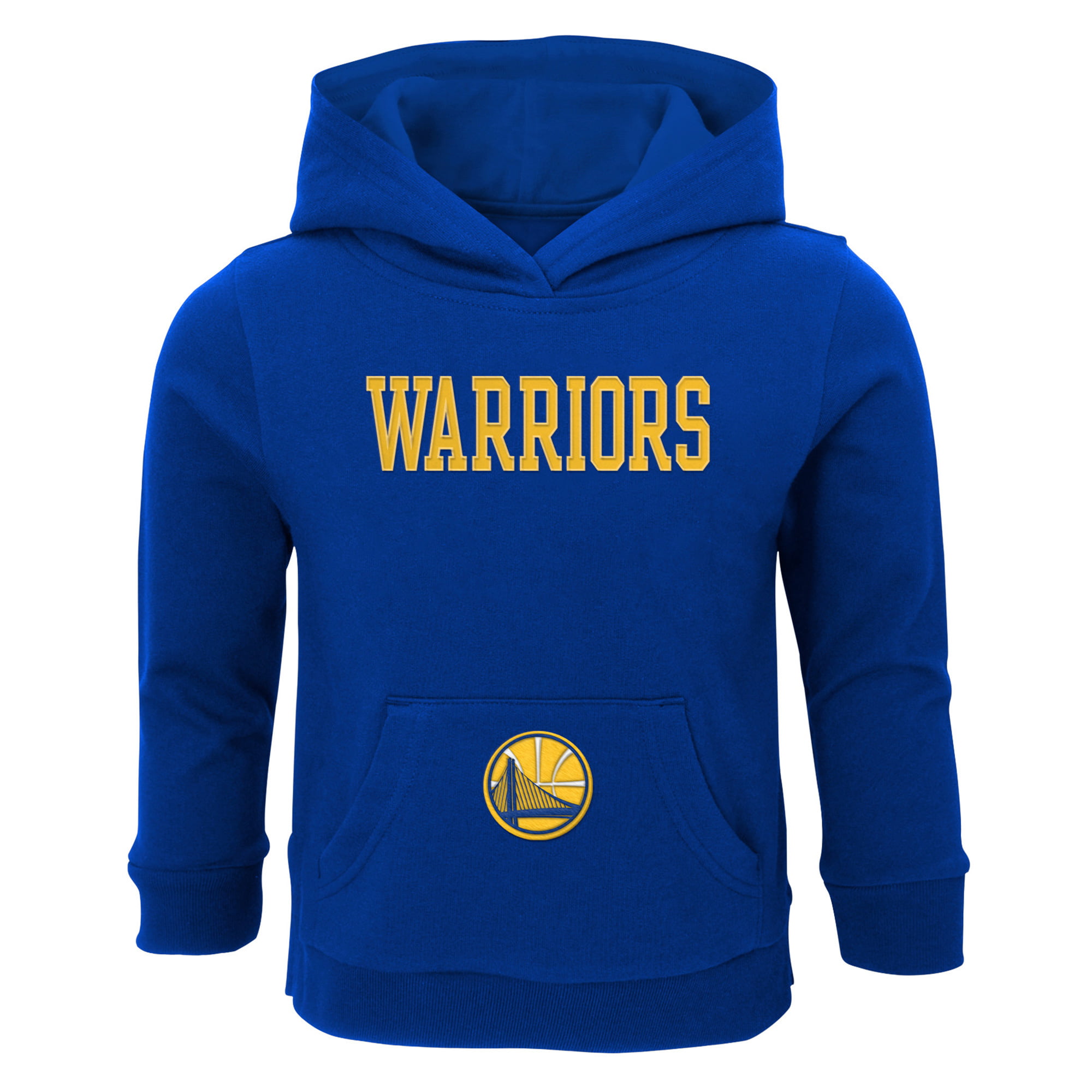 Toddler Royal Golden State Warriors Team Pullover Hoodie - Walmart.com