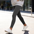 thumbnail image 5 of Admvng Pants for Women Solid Casual Stretchy Workout Yoga Trousers, 5 of 7