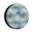 thumbnail image 2 of Balery enchanted winter snowflake holly Tire Covers - Tough Tire Wheel Protector for Truck, SUV, Trailer, Camper, RV -14 inch, 2 of 8