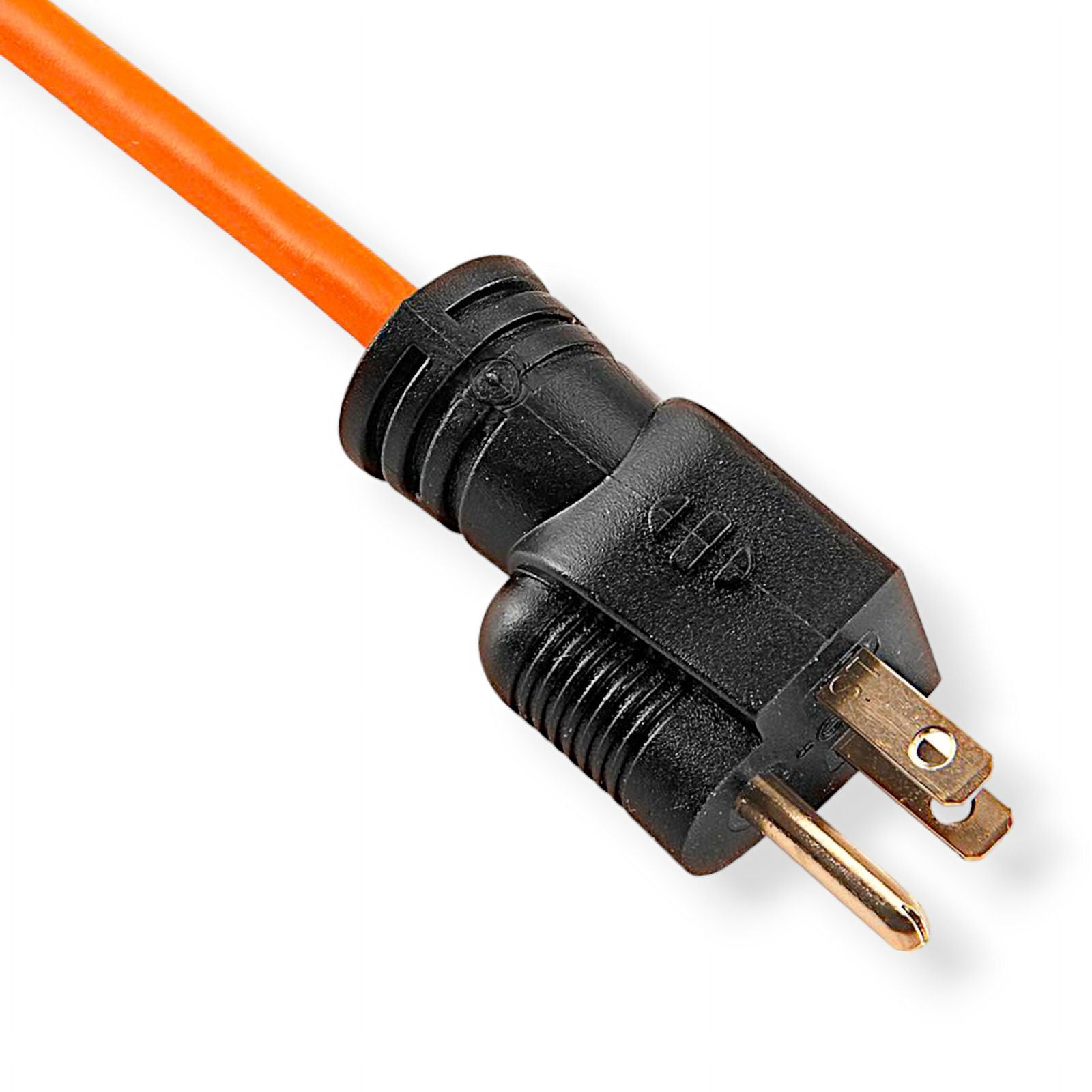 Vanguard Heavy-Duty 25 ft. x 16/3 Gauge Extension Indoor/Outdoor Cord - 125 V AC / 13 Amp, Orange
