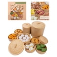 thumbnail image 4 of Juego de comida de juguete para niños, surtido de desayuno, juego de cocina de imitación 79 Piezas, 4 of 8