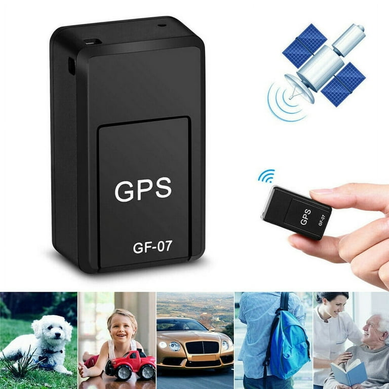 Tosuny GF-07 GPS Tracker, Strong Magnetic Car GPS Locator 150mA Vehicle Car  Truck Real Time Positioning Device Anti Theft GSM GPRS Locator