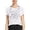 White, variant on HJYCHN Crop Tops for Women Crewneck Sheer Mesh Soft Short Sleeve Solid Color Crop Top Net Tee Shirt for a Sheer Layering Piece Tops for Women 2026 Black S