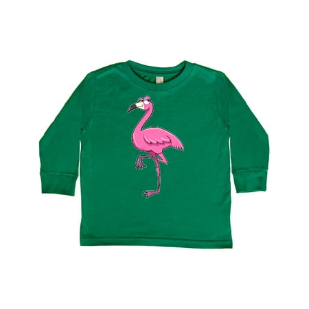 

Inktastic Ladylike Flamingo Gift Toddler Boy or Toddler Girl Long Sleeve T-Shirt