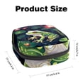 thumbnail image 2 of Frog Sanitary Napkin Purse Sanitary Bags under Clothes Travel Pouch Ring Pouch Small Storage Bag for Sanitary Napkins - 4.7x6.6x6.6 in, Plush Fabric, Sponge, 2 of 6