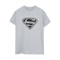 thumbnail image 2 of DC Comics T-Shirt Boyfriend en Coton avec Logo Superman pour Femmes, 2 of 3