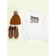 thumbnail image 3 of Stay Wild Quote. Long Sleeve Toddler -Image by Shutterstock,  2 Toddler, 3 of 4