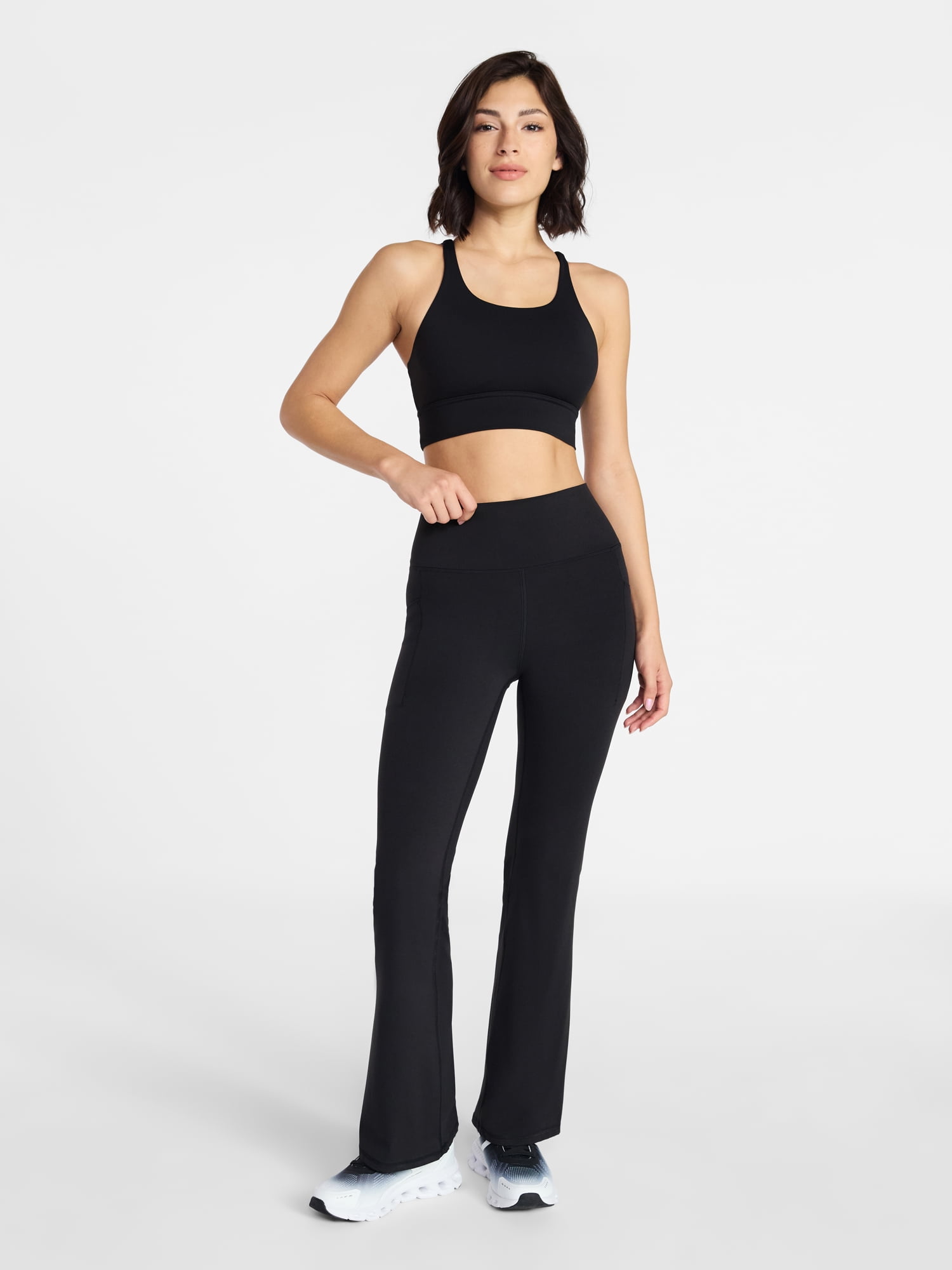 Avia Women's and Women's Plus SoftSculpt Flare Leggings, Sizes XS-4X