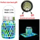 thumbnail image 5 of Faroles colgantes para exteriores con luces solares de mosaico, Mosai recargable, 5 of 5