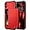 Metallic Red, variant on iPhone X Case, iPhone 10 Case, Hybrid iPhone X Wallet Case Card Holder Shell Heavy Duty Protection Shockproof Anti Scratch Soft Rubber Bumper Cover Case for iPhone X 5.8 inch Metallic Red