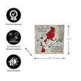 thumbnail image 4 of Evergreen 10.5" Garden Stone, Cardinals Appear when Angels are Near, 4 of 8