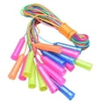 thumbnail image 4 of MIANGASTORE 8pcs Adjustable Length Wood Handle Jumping Ropes Kids Sports Skipping Ropes, 4 of 6