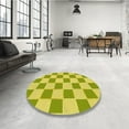 thumbnail image 4 of Ahgly Company Machine Washable Indoor Rectangle Transitional Pistachio Green Area Rugs, 7' x 10', 4 of 7