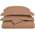 thumbnail image 3 of Superior 3-Piece Hanlon Solid Duvet CoverSet, Full/ Queen, Taupe, 3 of 3