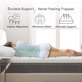 thumbnail image 2 of Mattress Topper, Queen Size Gel Memory Foam Bed Topper,Pressure Relief for Back Pain, 3 Inch, 2 of 6