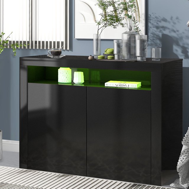 BTMWAY Sideboard Storage Clearance, New Upgraded Kitchen Buffet