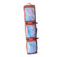 thumbnail image 4 of Lipstore Sac de Ski Sac de Planche à Neige avec Roues avec Poignée Étui de Rangement Rembourré pour Équipement et Vêtements pour Ski Voyage en Avion Planche à Neige Orange, 4 of 8