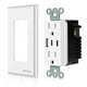 thumbnail image 2 of Pack 4 Contactos Duplex Fratech con puertos USB Tipo-A y Tipo-C LS9931CC, 2 of 6