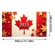 thumbnail image 3 of Decoraciones Del Día De Canadá Feliz Día De Canadá Bandera Para Garaje Del Día De Canadá 2025 70 X 157 Pulgadas, 3 of 5