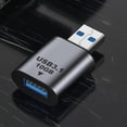 thumbnail image 1 of USB3.1 Gen2 Charging Data Transfer Adapter (USB 3.1 Male to USB 3.1 Female) Ndcxsfigh Para estrenar, 1 of 7