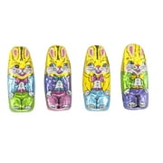 Easter Mini Bunnies Solid Milk Chocolate - Foiled Chocolate Rabbits - Finest Tuxedo Suit, 1 Lb.- Approx. 60 Pcs