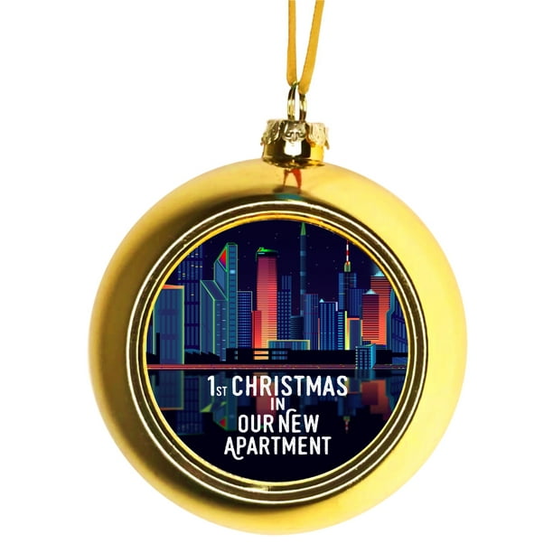 My First Apartment Ornament 1st Apartment Christmas Ornament