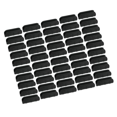 

50PCS 10cm Greenhouse Film Clamp Heat Resistant Tube Clip Gardening Frame Pipe Clip for GardenBlack