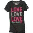 thumbnail image 1 of Camiseta estampada Ecko Unltd Love Glitter para mujer gris pequeña Camiseta gráfica, 1 of 1