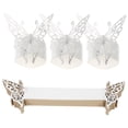 thumbnail image 5 of WHAMVOX  50 Pcs Butterfly Napkin Buckle Delicate Color Rings, 5 of 8