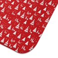 thumbnail image 3 of Red Christmas Tree Pattern Dish Drying Mat for Kitchen 1 Pack, Ultra Absorbent Microfiber Dishes Drainer Mats,18x24in(46x61cm), 3 of 4