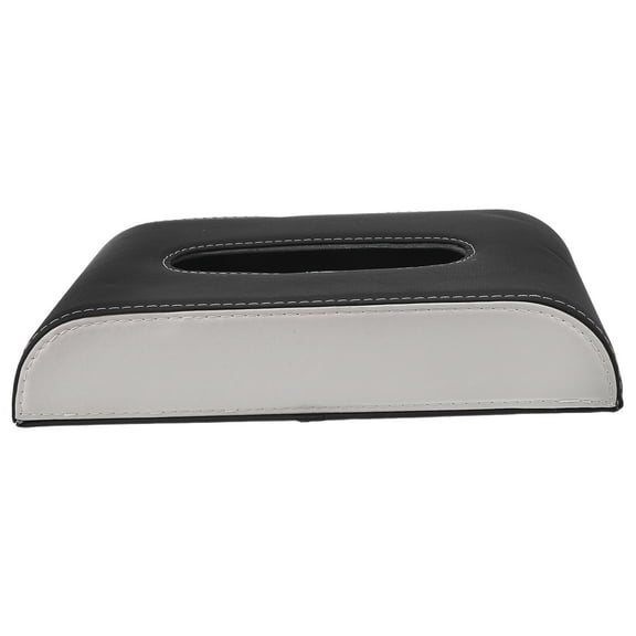 LOLIPPYY PU Car Tissue Box Holder for Dashboard and Armrest, Multi-Color Design for Convenient Use