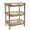 Khaki, variant on 3 Layer Plastic Small Storage Shelves Plastic Basket Corner Shelf Organizer for Bathroom Kitchen and Home Compact Countertop Storage Solution