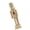 4, variant on LAIQIEN 38cm Christmas Nutcrackers Soldier Wood Unfinished Nutcrackers Figurine Painting Craft Unpainted Puppet Ornament Decors