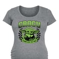 thumbnail image 3 of Star Wars - Grogu Collegiate - Women's Maternity Scoop Neck Graphic T-Shirt, 3 of 5