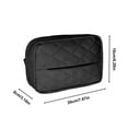 thumbnail image 3 of Kraoden Checkered Car Tissue Box, Multifunctional Leather Car Hanging Organizer, Stylish Car Interior Accessories, Compact and Durable Seat Back Tissue Holder, 3 of 9