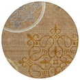 thumbnail image 2 of Addison Rugs Chantille Indoor/Outdoor Transitional Scrolls Terracotta Washable Round Rug, 8' x 8', 2 of 6