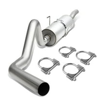 DNA Motoring For 04-05 Dodge Ram 1500 5.7 V8 Crew Cab 3"Stainless Racing Muffler Cat-Back Exhaust