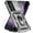 Silver, variant on REQO for Samsung Galaxy S24 Case with HD Screen Protector & Kickstand & Slide Camera Cover,[Not for S24 Plus or S24 Ultra] [ Military-Grade ] Protective Phone for Galaxy S24