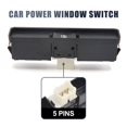 thumbnail image 4 of 37995-60A00 Interruptor BotÃ³n de Elevalunas 5 Patillas Mando Negro Unique Bargains relÃ©s de elevalunas elÃ©ctricos para automÃ³viles, 4 of 7