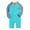 Blue without Cap, variant on Bullpiano Toddler Boys Girls Cartoon Dinosaur Rash Guard Beach Sunsuit Sun Protection Swimsuit Long Sleeve One Piece Rashguard Kids Quick Dry Swimwear 1-7T