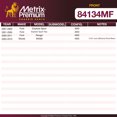 thumbnail image 2 of Metrix Premium Chassis Parts - 12.01 inch (305 mm) Front Coated Ventilated Disc Brake Rotor Fits 2001-2003 Ford Explorer Sport, 2001-2005 Explorer Sport Trac, 2003-2011 Ranger, Mazda B4000 680027FZN, 2 of 8